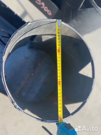 Мангал с очагом