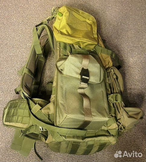 Рюкзак тактический Сплав Каскад 60м и подсумки