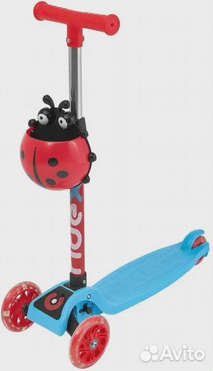 Самокат 3-колесный детский Ridex, Reaction, 120 мм