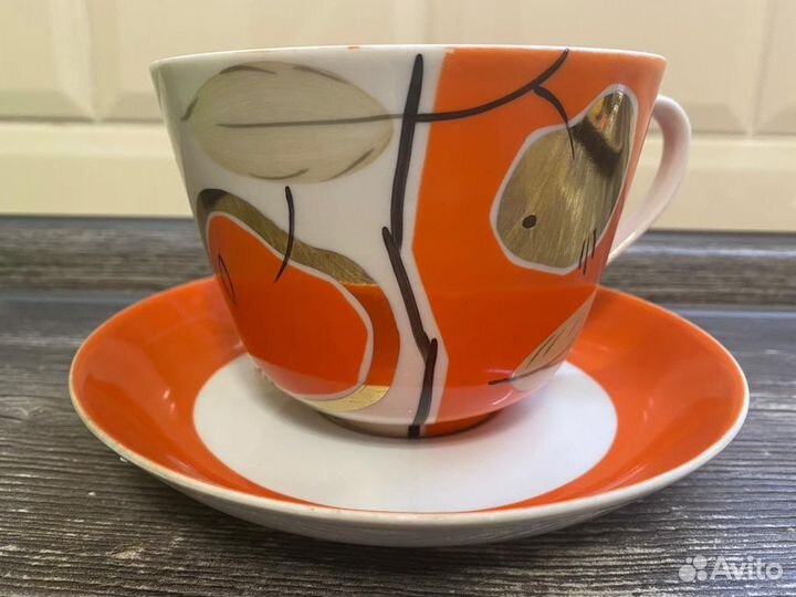 Чайная пара гинант Дулево СССР