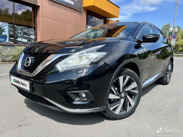 Nissan Murano 3.5 CVT, 2016, 170 000 км