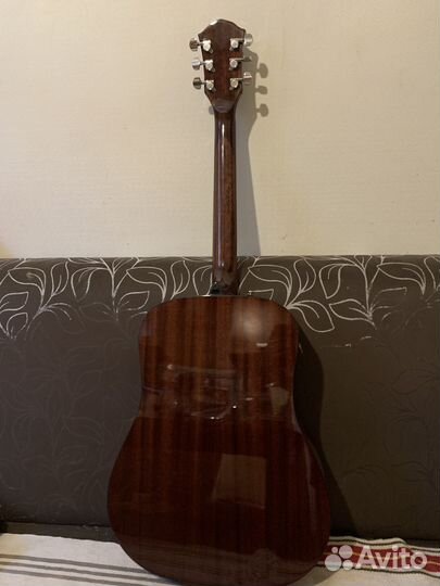 Акустическая гитара fender fa-125 новая с чехлом