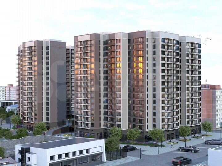 3-к. квартира, 99,9 м², 14/16 эт.