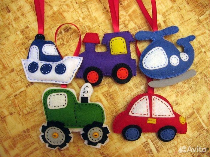 Игрушки из фетра для малышей