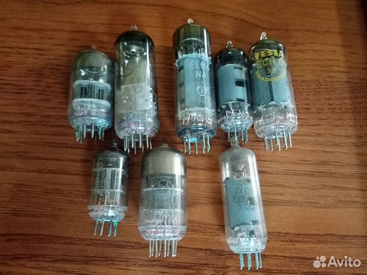 Комплект радиоламп от ригонда