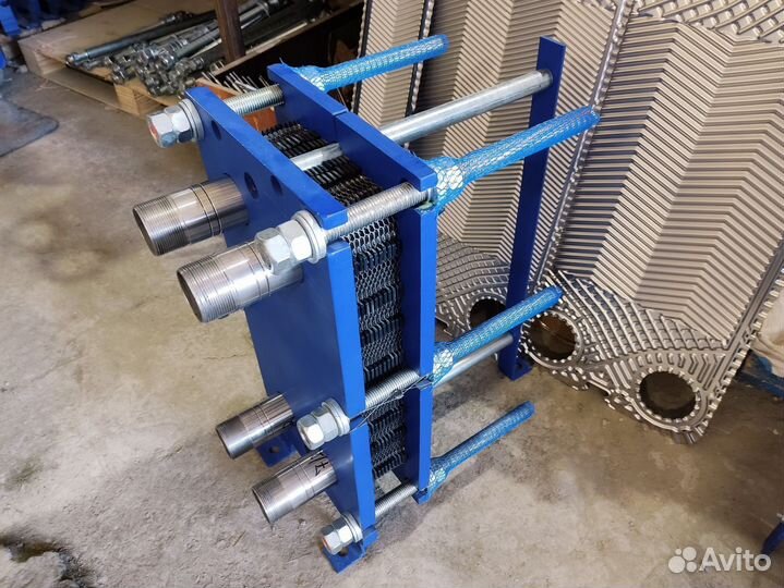 Теплообменник для нагрева бассейна. 95 кВт