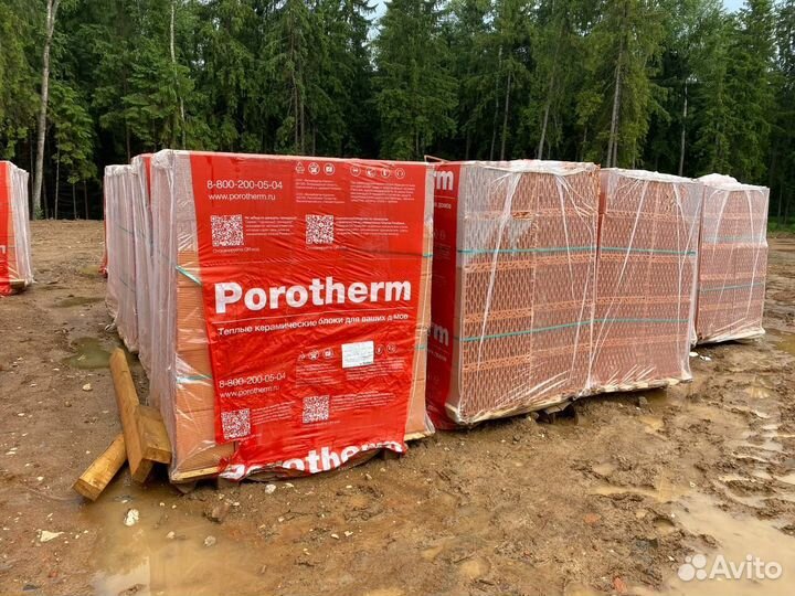 Керамические Блоки Porotherm Thermo