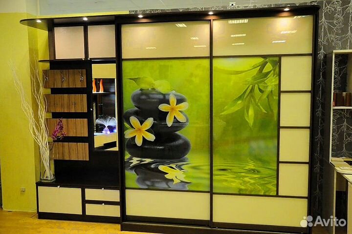 Фотопечать на фасады шкафа купе