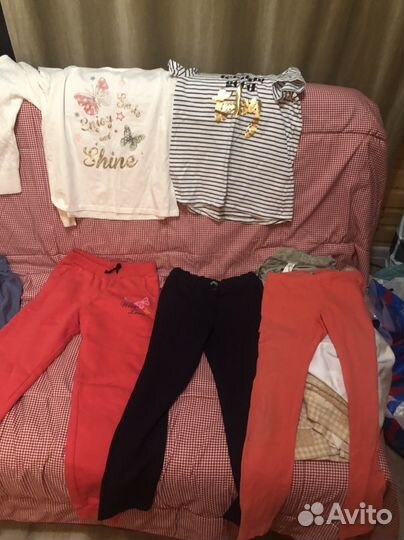 Вещи пакетом на девочку 128 134 140