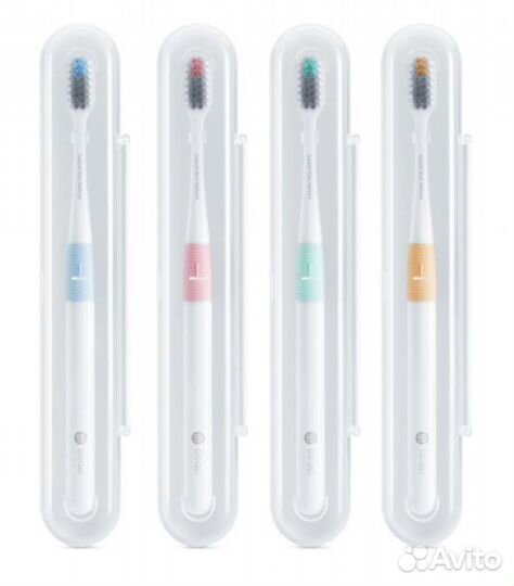 Набор зубная щетка Xiaomi Doctor Bei 4 шт
