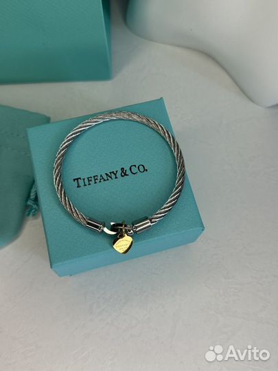 Tiffany браслет сердце