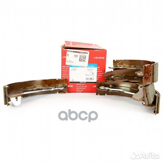 SM-BSH005 speedmate Колодки барабанные hyundai