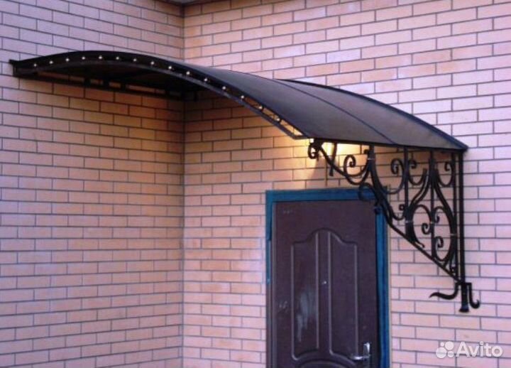 Козырьки навесы, ворота, заборы