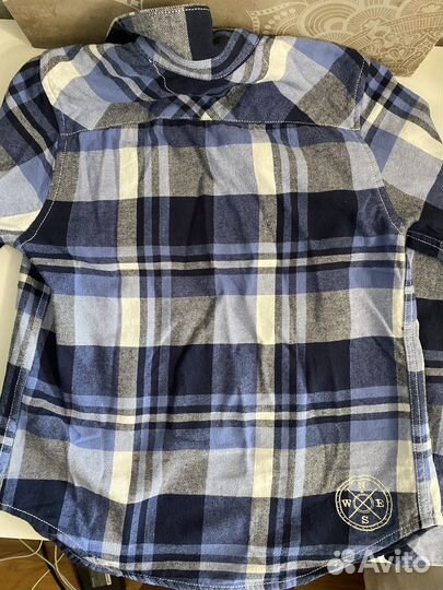 Байковая рубашка на мальчика