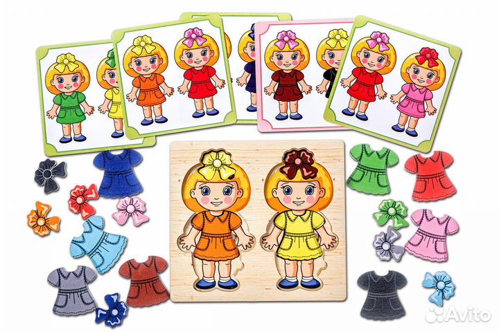 Вдомике35 Развивающие деревянные игрушки