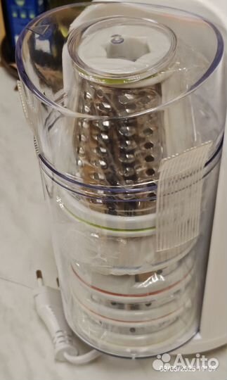 Терка для овощей электрическая Kitfort