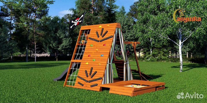 Спортивный домик Савушка База 5 с доставкой