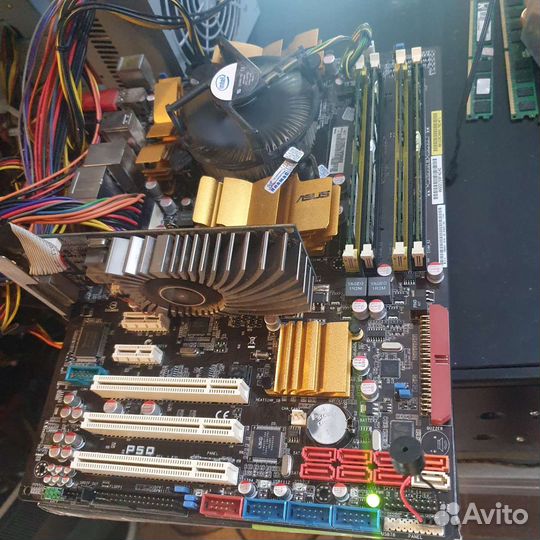 Мать + 4 ядра + 8гб озу