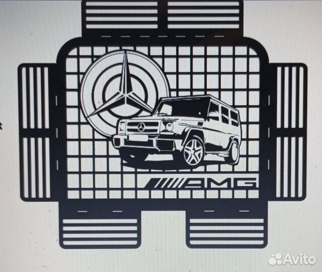 Решетка гриль барбекю с логотипом Автомобилей