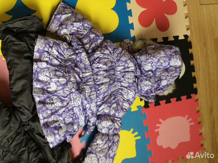 Зимний комплект на овчине