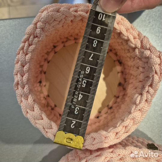 Корзинки вязаные 2 шт