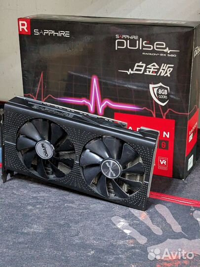 Видеокарта Sapphire RX 580 8GB Pulse