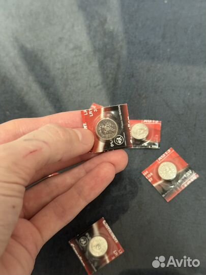 Батарейки дисковые AG13, LR44, A76 7 шт новые