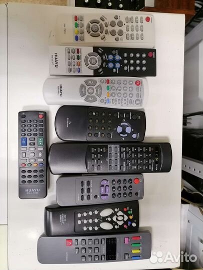 Пульты тв, DVD, спутник и др., много