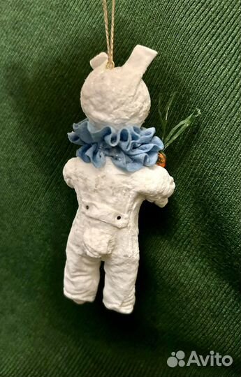 Ватная ёлочная игрушка