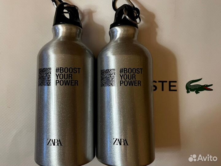 Бутылки Zara для сотрудников новые