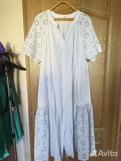 Платье-халат, р 56