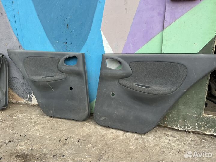 Обшивки дверей Chevrolet Lanos