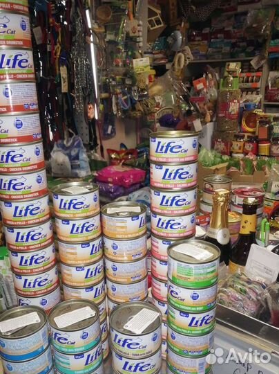 Life(Лайф) Cat Консервы для кошек в асс-те