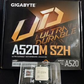 Комплект Gigabyte A520M S2H Ryzen 5 5600