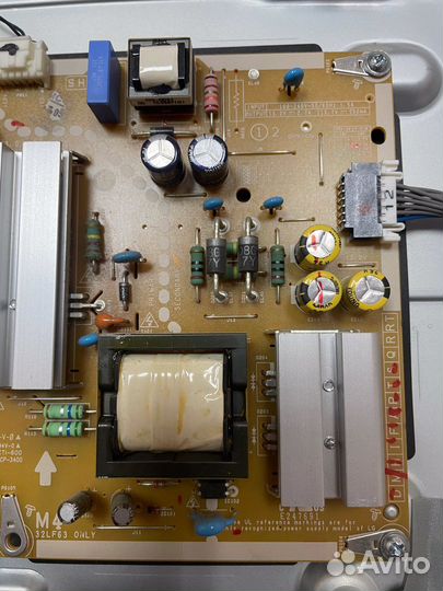 Lg 32lf592u разбор блок питания