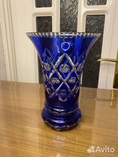 Ваза цветное стекло