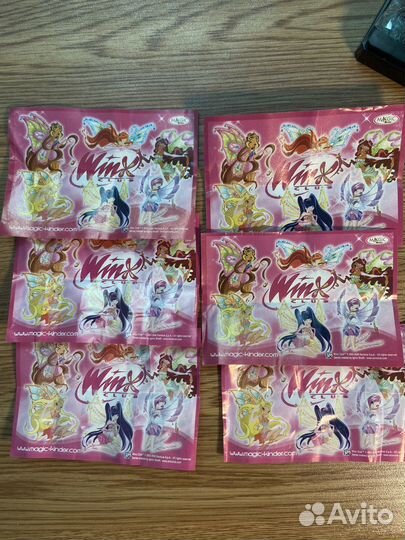 Винкс Winx Энчантикс фигурки Киндер