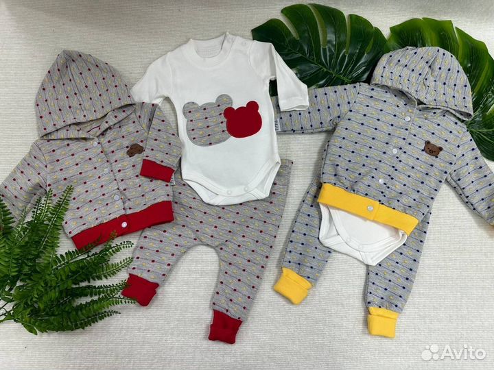 Штаны + кофта + боди (видео)