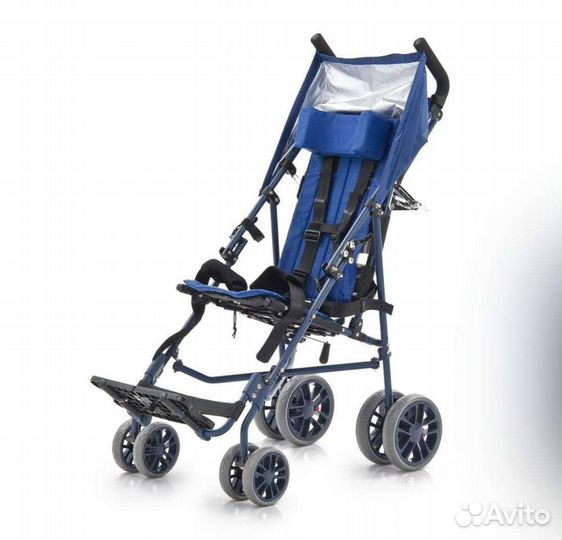 Коляска инвалидная прогулочная для детей с дцп