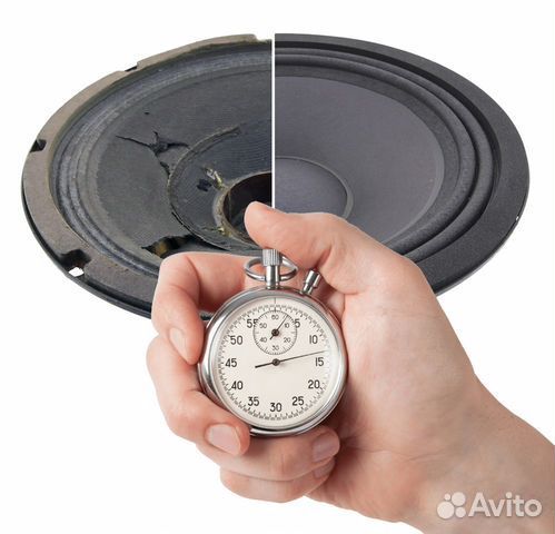 Ремонт динамиков, сабвуферов, портативных колонок