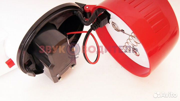 Мегафон рупор с аккумулятором, записью и USB