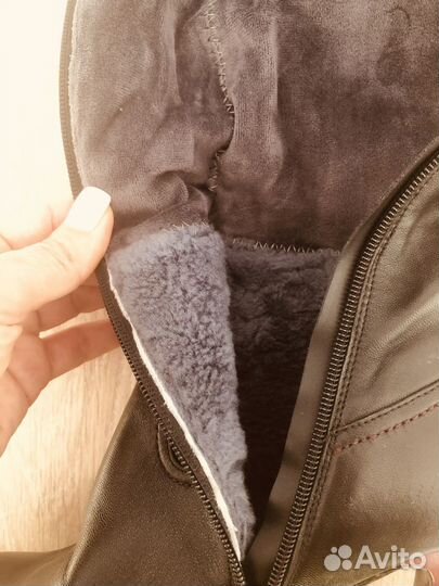 Сапоги зимние женские 38 basconi