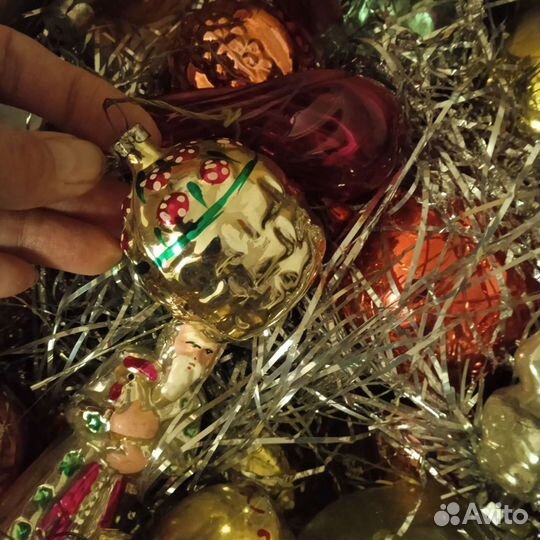 Елочные игрушки СССР