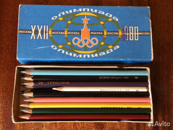 Цветные карандаши Спартак, Олимпиада 80 СССР