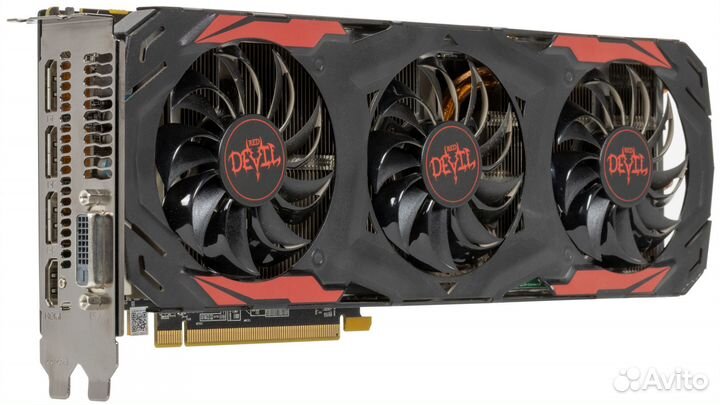 Видеокарта rx 570 4gb red devil