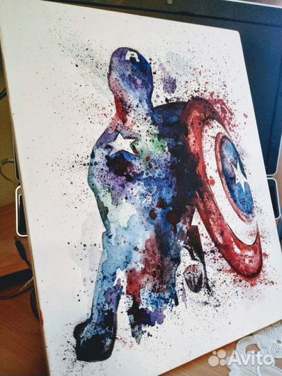 Картина ручной работы Marvel / DC / супергерои