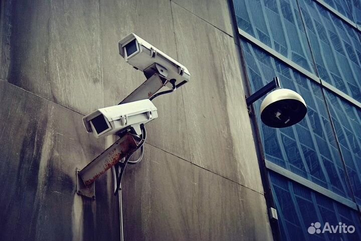 Камеры видеонаблюдения, видеодомофоны, монтаж