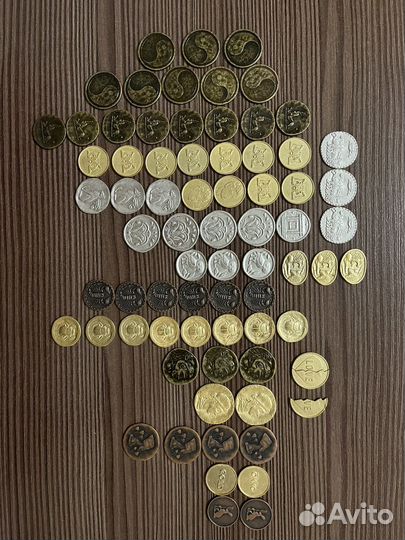 Монеты (Магнеты из магнита)