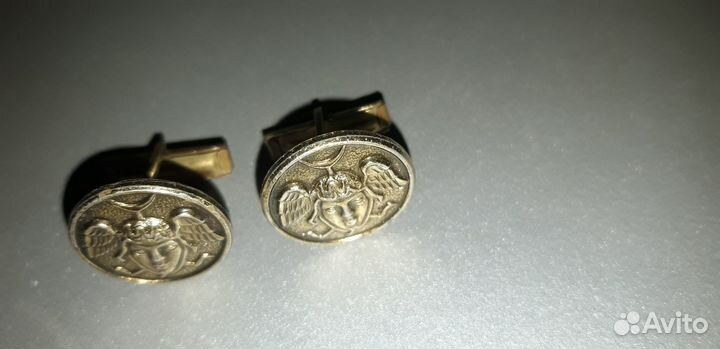 Запонки СССР гермес