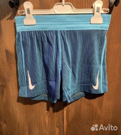 Шорты жен Nike Aeroswift синие